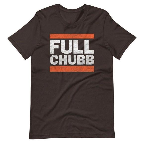 Pawmama Other - Full Chubb Cleveland Browns Nick Chubb Funny Run Dmc Style Graphic Fo t-shirt